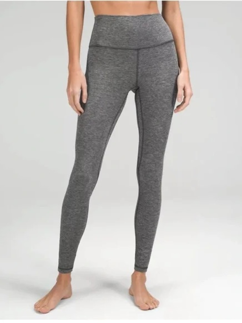 lululemon athletica High-Waist Heather Grey Leggings